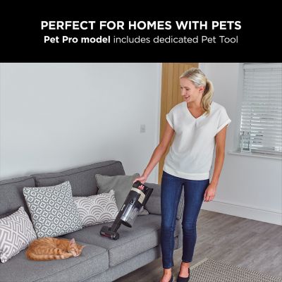 Shark Stratos Pet Pro Cordless Vacuum Cleaner with Anti-Hair Wrap Plus & Clean Sense IQ IZ400UKT image(4)