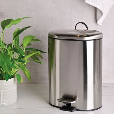 Lakeland 6L Stainless Steel Bathroom Bin  image(2)