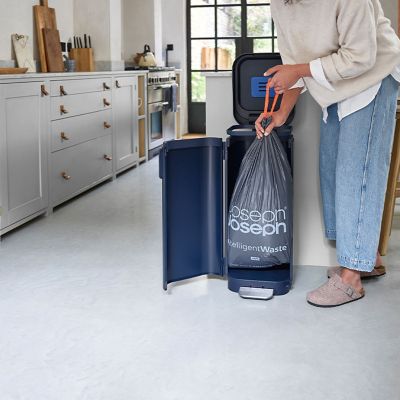 Joseph Joseph Porta Easy-empty Midnight Blue Pedal Bin 40L image(5)