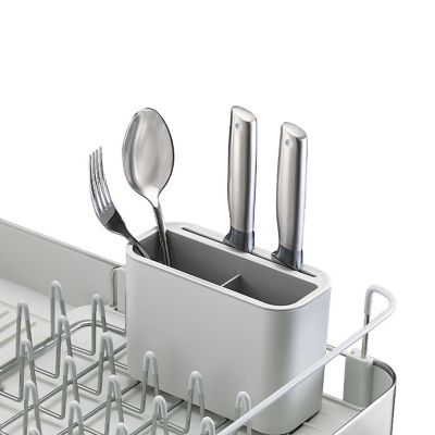 Joseph Joseph Extend Expandable Dish Drainer Light Stone image(4)