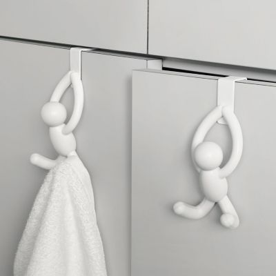 Buddy Over The Door Cabinet Hooks - Pack of 2 image(2)