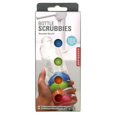 Kikkerland Bottle Scrubbies - Set of 4 image(1)