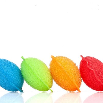 Kikkerland Bottle Scrubbies - Set of 4 image(3)