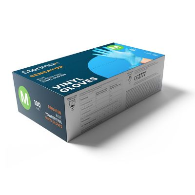 100 Medium Vinyl Gloves
