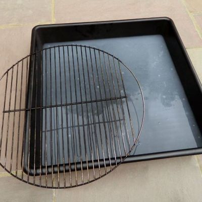 Square BBQ Grill Soaking Tray  image(2)