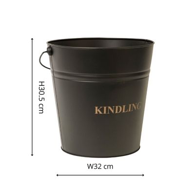 Black Kindling Bucket image(4)