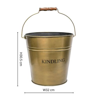 Brass Kindling Bucket image(4)
