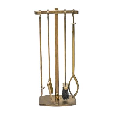 Brass Fireside Companion Set  image(1)