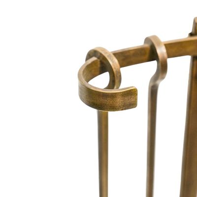 Brass Fireside Companion Set  image(5)