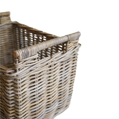 Natural Rattan Log Cart image(4)