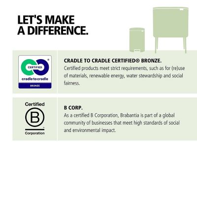 Brabantia NewIcon Pedal Bin Jade Green 30L image(8)