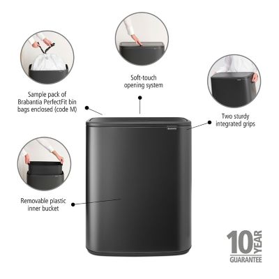 Brabantia Bo Touch Bin 60L image(3)