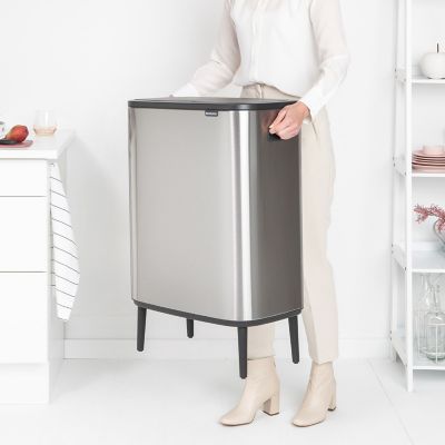 Brabantia Bo Touch Bin Matt Steel 60L image(6)