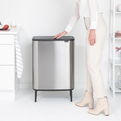 Brabantia Bo Touch Bin Matt Steel 60L image(7)