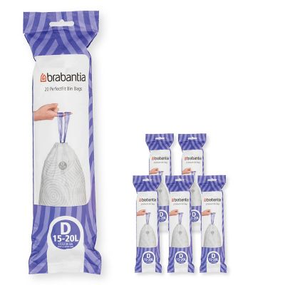 120 Brabantia PerfectFit Bin Bags 15-20L image(1)
