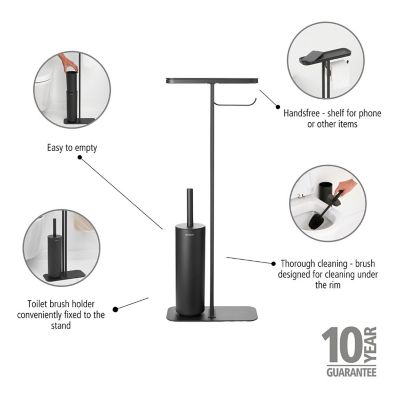 Brabantia Mindset Toilet Butler Black image(3)