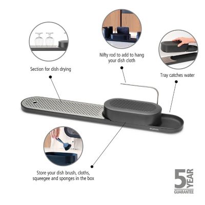 Brabantia Sink Organiser and Drying Tray image(3)