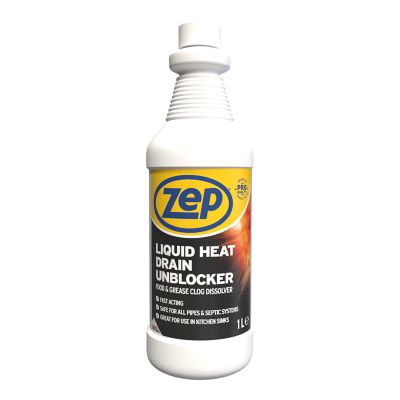 Zep Liquid Heat Drain Unblocker 1L image(1)