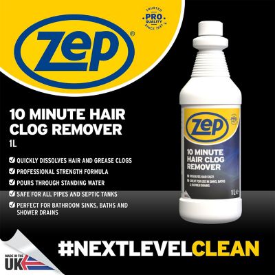 Zep 10 Minute Hair Clog Remover 1L image(2)