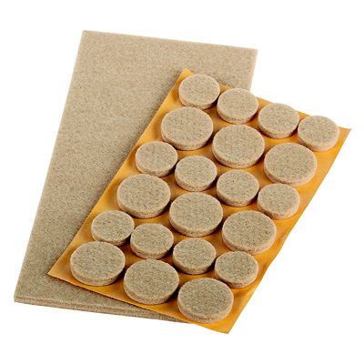 Lakeland Assorted Furniture Felt Pads