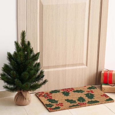 Christmas Holly Doormat image(2)