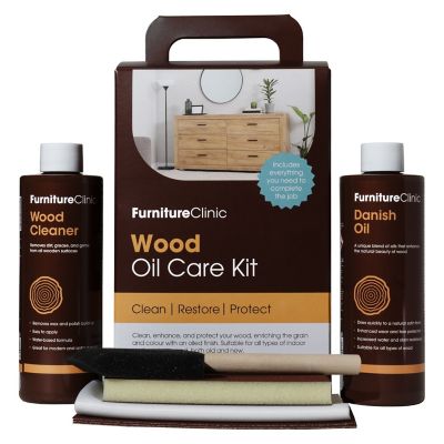 Furniture Clinic Wood Oil Care Kit