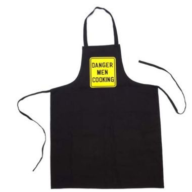 ’Danger - Men Cooking’ Apron image()