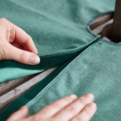 Green Oblong Table Cloth With Opening image(2)