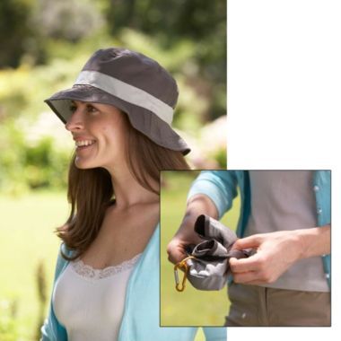 Ladies' Folding Garden Hat image()
