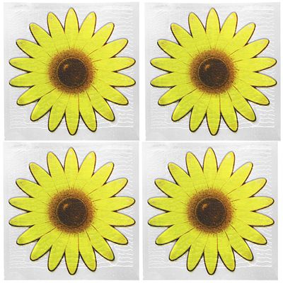 Window Fly Trap Sunflower Style Window Fly Trap Stickers Fly - Temu