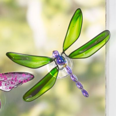 Green Dragonfly Window Bugz image(1)