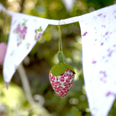 3 Strawberry Decorations image(1)