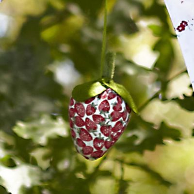 3 Strawberry Decorations image(2)