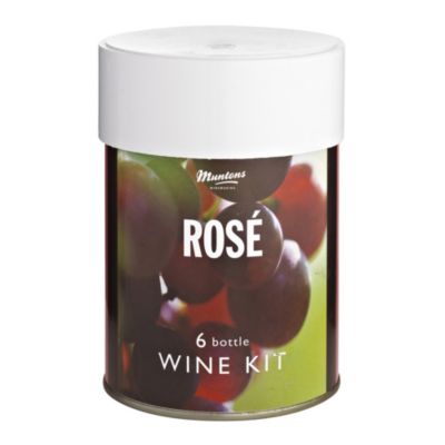 Muntons Rose Wine Making Kit (6 Bottles) Lakeland