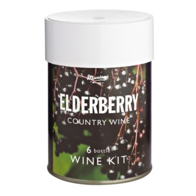 Muntons 6 Bottle Wine Kit Elderberry image()