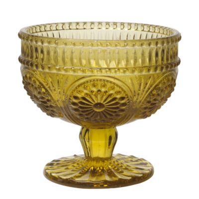 Vintage-Style Glassware Dessert Bowls  image(2)