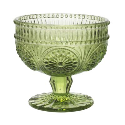 Vintage-Style Glassware Dessert Bowls  image(4)