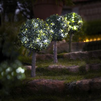 2 LED Topiary spheres image()
