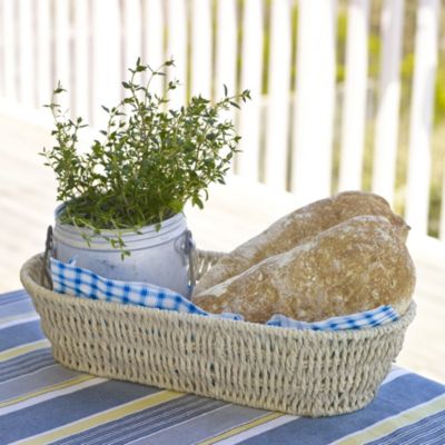 Oval Rustic Serving Basket image()