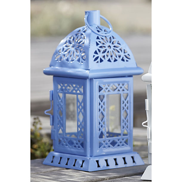 Blue Tealight Lantern image(1)