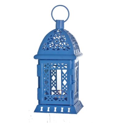 Blue Tealight Lantern image(2)