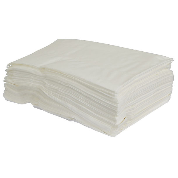 White Pack of 100 Lakeland Disposable 3-Ply Paper Napkins