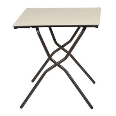 Lafuma Foldaway Table 68x64 Papyrus image()