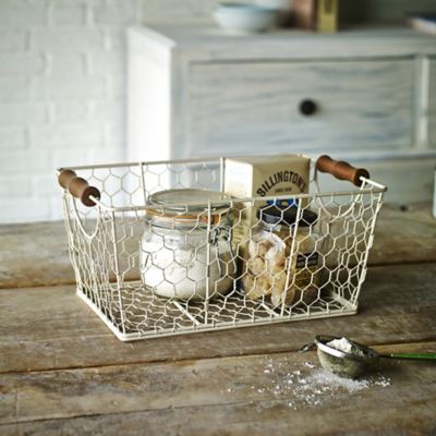 Rustic Wire Medium Basket image(2)