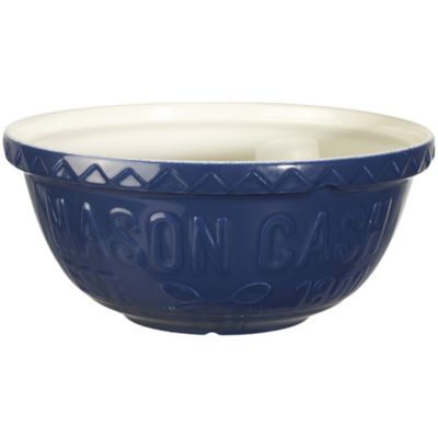 Mason Cash Varsity Stoneware Large Blue Mixing Bowl 4L Lakeland