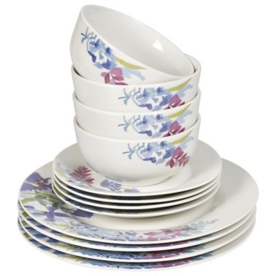 12-Piece Floral Dinner Set image(2)