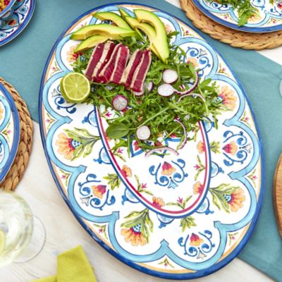 Amalfi Range Melamine Unbreakable Picnicware - Serving Platter image(3)