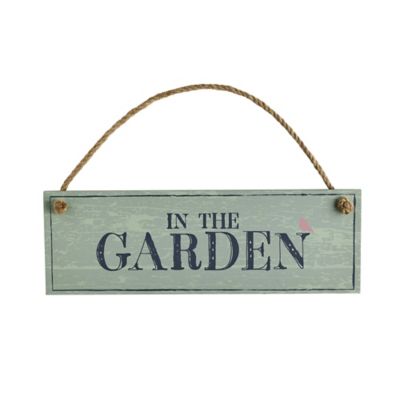 Wooden Garden Plaque image(1)