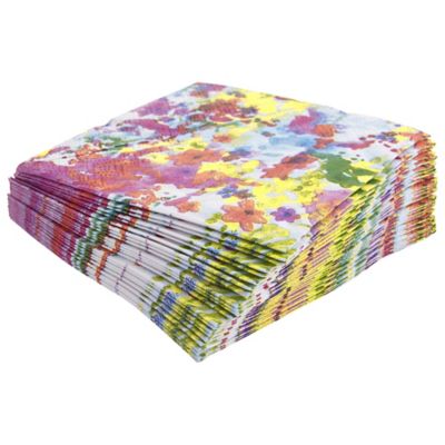 40 Floral Fiesta Amuse Bouche Napkins image(1)