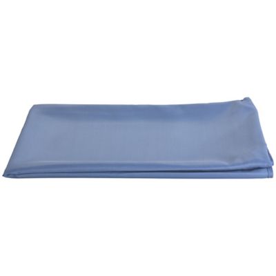 Waterproof Garden Tablecloth With Opening - Inky Blue Oblong  image(1)